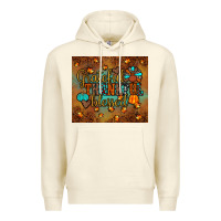 Sandshell grateful thankful blessed turkey Premium Hoodie - JahusDesignShop