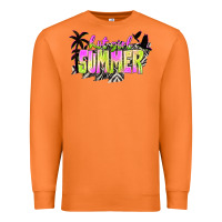 Carrot hot girl summer with palms Premium Sweatshirt - texasbilliewilder