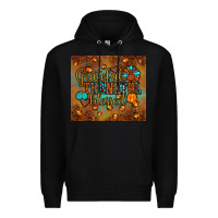 Black grateful thankful blessed turkey Premium Hoodie - JahusDesignShop