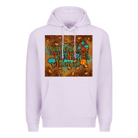 Lilac grateful thankful blessed turkey Premium Hoodie - JahusDesignShop