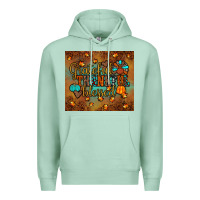 Seafoam grateful thankful blessed turkey Premium Hoodie - JahusDesignShop