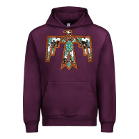 Mauve Wine thunderbird Urban Hoodie - JahusDesignShop
