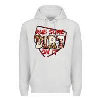 Dove Grey rub some dirt on it baseball Premium Hoodie - Jasminsmagicworld