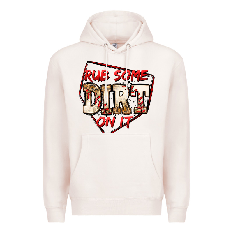 Rub Some Dirt On It Baseball Premium Hoodie by Jasminsmagicworld | Teevron