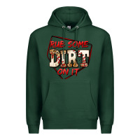 Sports Green rub some dirt on it baseball Premium Hoodie - Jasminsmagicworld