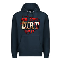 Navy rub some dirt on it baseball Premium Hoodie - Jasminsmagicworld