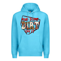 Ocean Blue rub some dirt on it baseball Premium Hoodie - Jasminsmagicworld