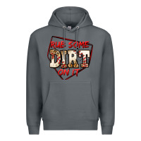 Rock rub some dirt on it baseball Premium Hoodie - Jasminsmagicworld