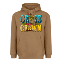 Toasted Coconut the cross before the crown Heavyweight Hoodie - texasbilliewilder
