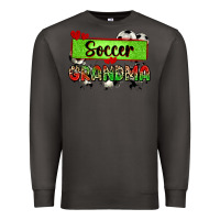 Smoke soccer grandma with leopard Premium Sweatshirt - Zillion Design Studio