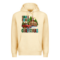 Pina Colada small town christmas church western truck Premium Hoodie - AdoDesignShop