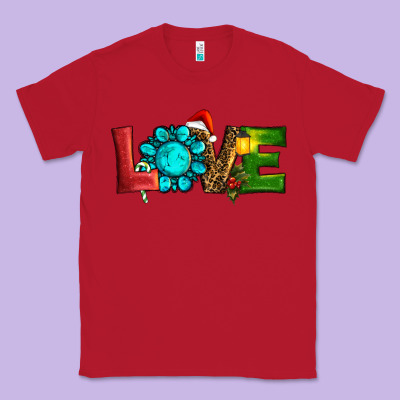 Christmas Gemstone Love Classic Tee Designed By Ranaportraitstore