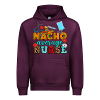 Mauve Wine nacho average nurse Urban Hoodie - AdoDesignShop