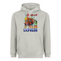 Moon Dust all aboard the polar express Heavyweight Hoodie - Zillion Design Studio