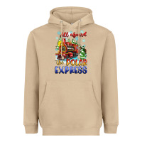 Mushroom all aboard the polar express Heavyweight Hoodie - Zillion Design Studio