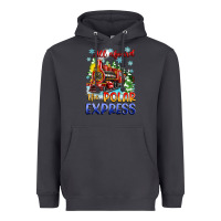 Smoke all aboard the polar express Heavyweight Hoodie - Zillion Design Studio