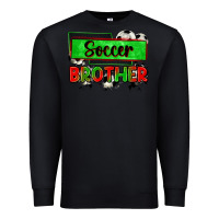Black soccer brother Premium Sweatshirt - Zillion Design Studio