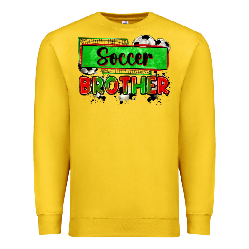 Soccer Brother Premium Sweatshirt by Zillion Design Studio | Teevron