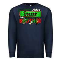 Navy soccer brother Premium Sweatshirt - Zillion Design Studio