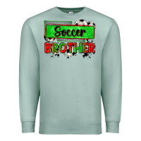 Seafoam soccer brother Premium Sweatshirt - Zillion Design Studio
