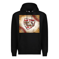 Black rub some dirt on it baseball Premium Hoodie - Jasminsmagicworld