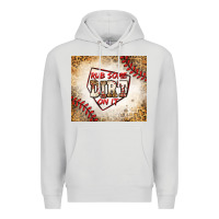 Dove Grey rub some dirt on it baseball Premium Hoodie - Jasminsmagicworld