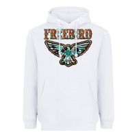 White thunderbird freebird Heavyweight Hoodie - texasbilliewilder