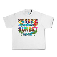 Lunar Rock sunrise sunburn sunset repeat Urban Heavy Tee - Artiststas