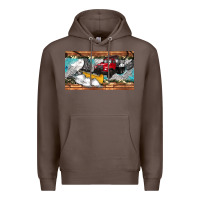 Coffee snow truck sippy cup Premium Hoodie - Artiststas