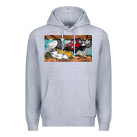 Heather Grey snow truck sippy cup Premium Hoodie - Artiststas