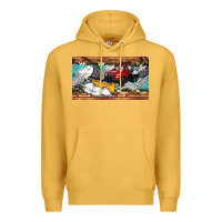 Mustard snow truck sippy cup Premium Hoodie - Artiststas