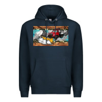 Navy snow truck sippy cup Premium Hoodie - Artiststas