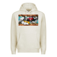 Oatmeal Heather snow truck sippy cup Premium Hoodie - Artiststas