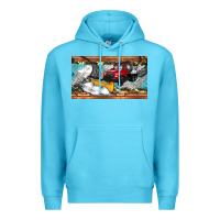 Ocean Blue snow truck sippy cup Premium Hoodie - Artiststas