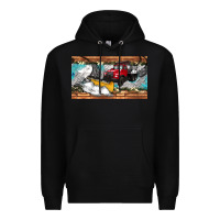 Black snow truck sippy cup Premium Hoodie - Artiststas