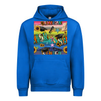 Cobalt graduation seamless pattern Urban Hoodie - BundleAndBundleShop