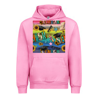 Fuchsia Pink graduation seamless pattern Urban Hoodie - BundleAndBundleShop