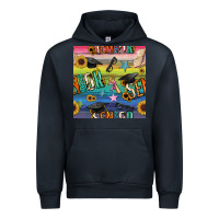 Navy graduation seamless pattern Urban Hoodie - BundleAndBundleShop