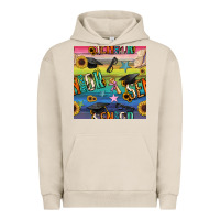 Pigment French Oak graduation seamless pattern Urban Hoodie - BundleAndBundleShop