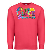 Cardinal i love summer Premium Sweatshirt - texasbilliewilder