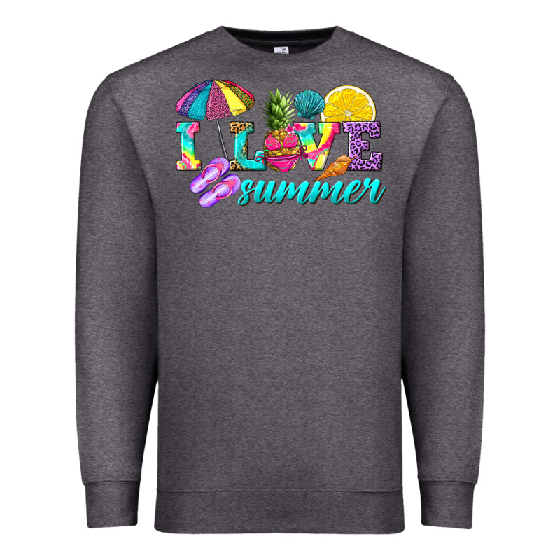 I Love Summer Premium Sweatshirt by texasbilliewilder | Teevron