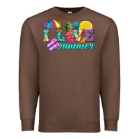 Chestnut i love summer Premium Sweatshirt - texasbilliewilder