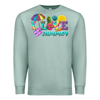 Seafoam i love summer Premium Sweatshirt - texasbilliewilder