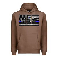 Chestnut thin blue line police car sippy cup Premium Hoodie - Artiststas