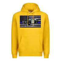 Lemon thin blue line police car sippy cup Premium Hoodie - Artiststas
