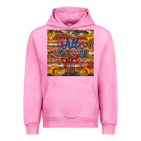 Fuchsia Pink all american girl Urban Hoodie - Artiststas