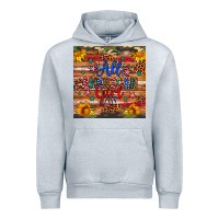 Heather Grey all american girl Urban Hoodie - Artiststas