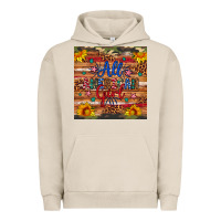 Pigment French Oak all american girl Urban Hoodie - Artiststas