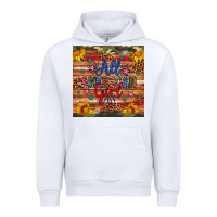 White all american girl Urban Hoodie - Artiststas