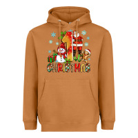 Meerkat 1st christmas santa and snowman Heavyweight Hoodie - Zillion Design Studio